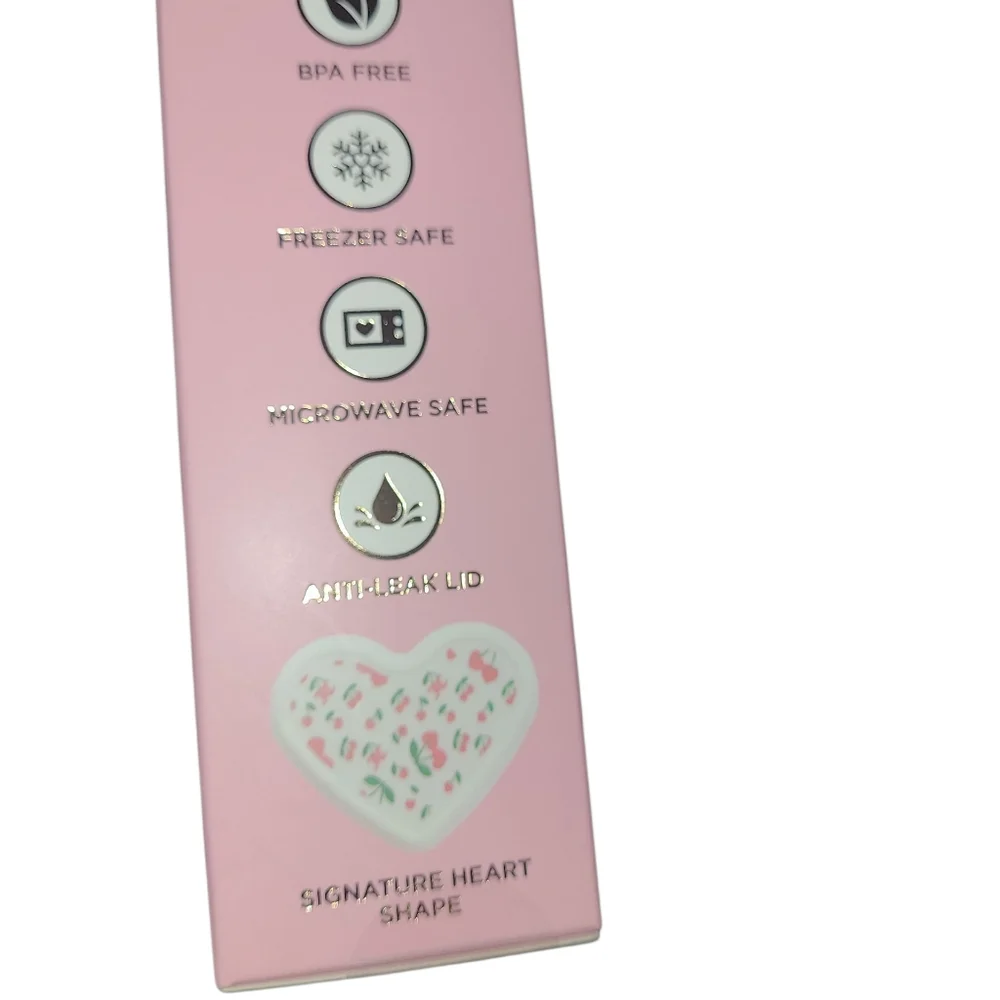 Juicy Couture Pink and White Storage Container Set